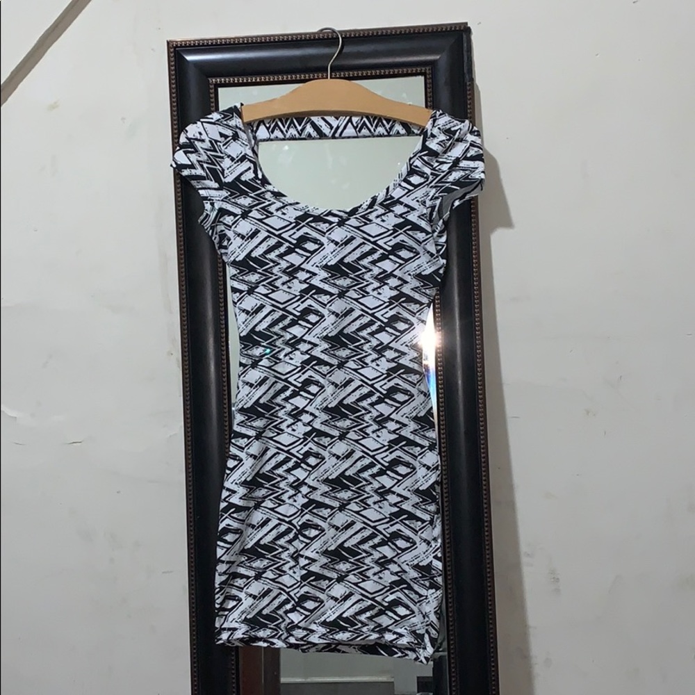 Printed Minidress